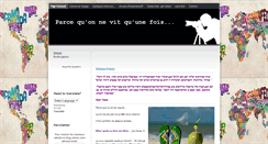 Desktop Screenshot of parcequonevitqunefois.com